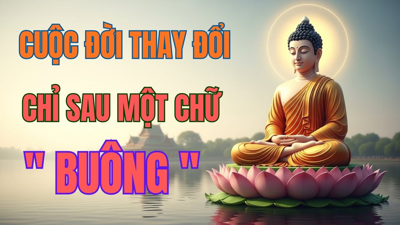 Buông Bỏ Để Hạnh Phúc: Lời Phật Dạy Thấm Thía Từng Câu