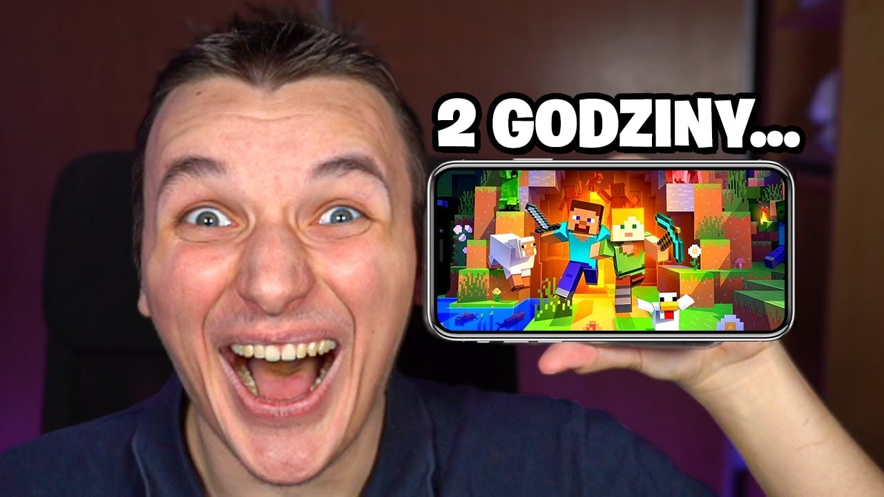 GRAM w MINECRAFT PRZEZ 2 GODZINY...