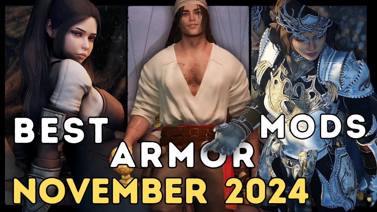 Top 5 Armor Mods for Skyrim from November 2024