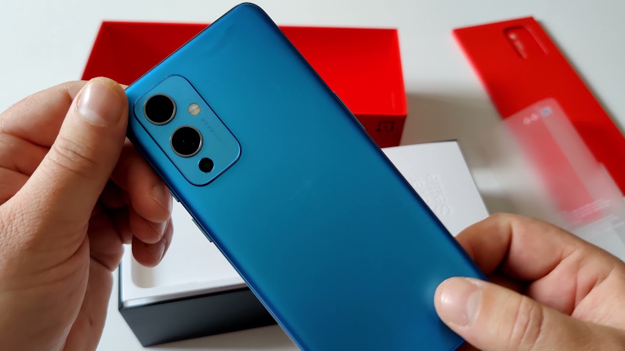 OnePlus 9 Arctic Sky Unboxing...