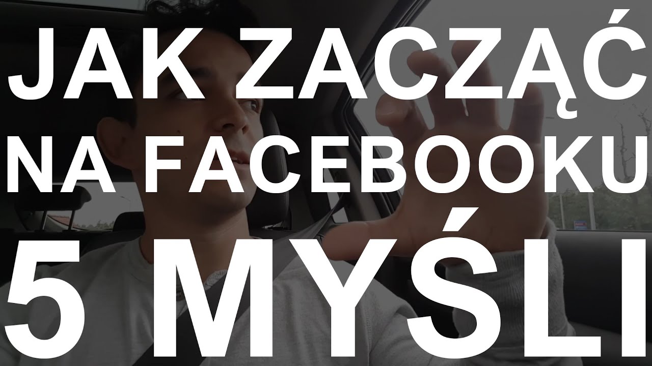 Jak zacząć na Facebooku / 5 myśli | SzukamZEN