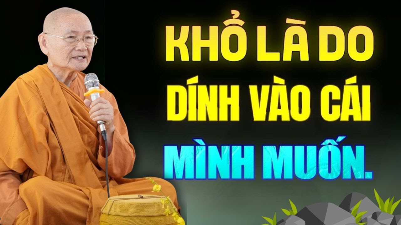 Khổ là do dính vào Cái Mình Muốn - Càng Muốn Càng Khổ | Thầy Viên Minh (nghe mà thấm)