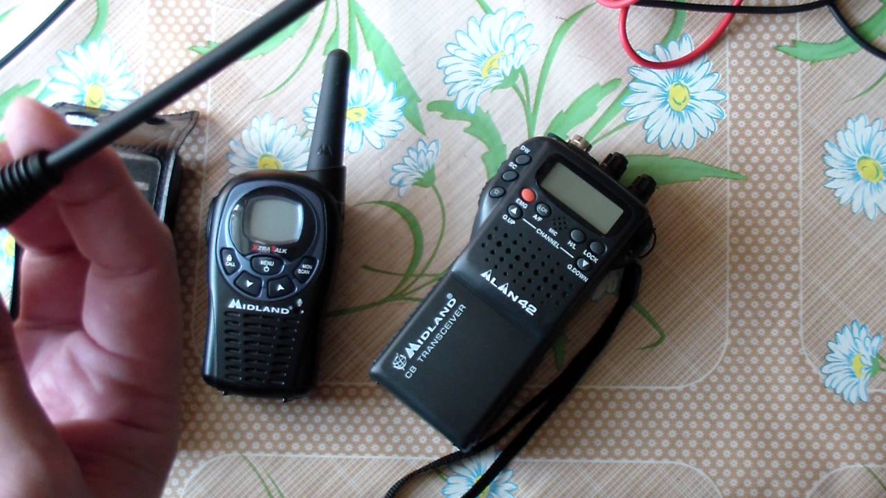 Дальность связи безлицензионных раций  LPD PMR СиБи