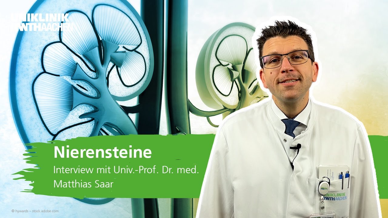 Nierensteine: Interview mit Univ.-Prof. Dr. med. Matthias Saar