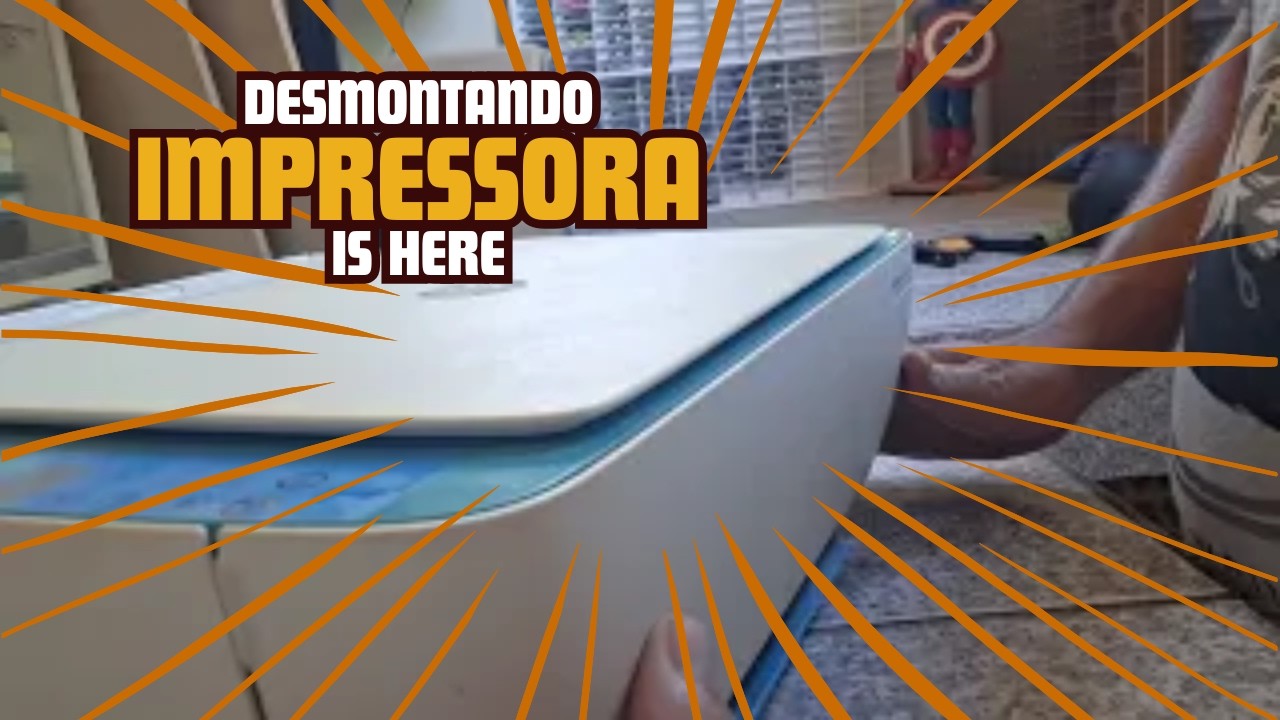 Abrindo a impressora HP DeskJet Ink Advantage 3635