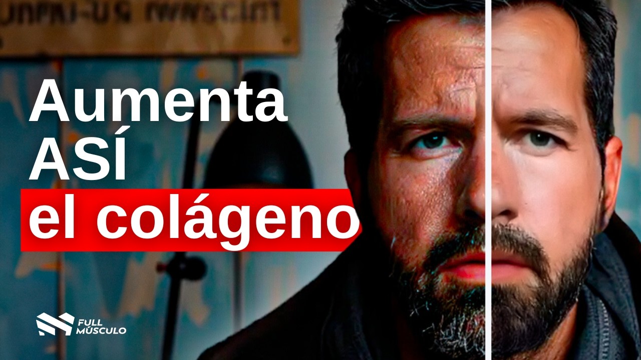 La MEJOR forma de rejuvenecer tu piel Y AUMENTAR el colágeno de FORMA NATURAL