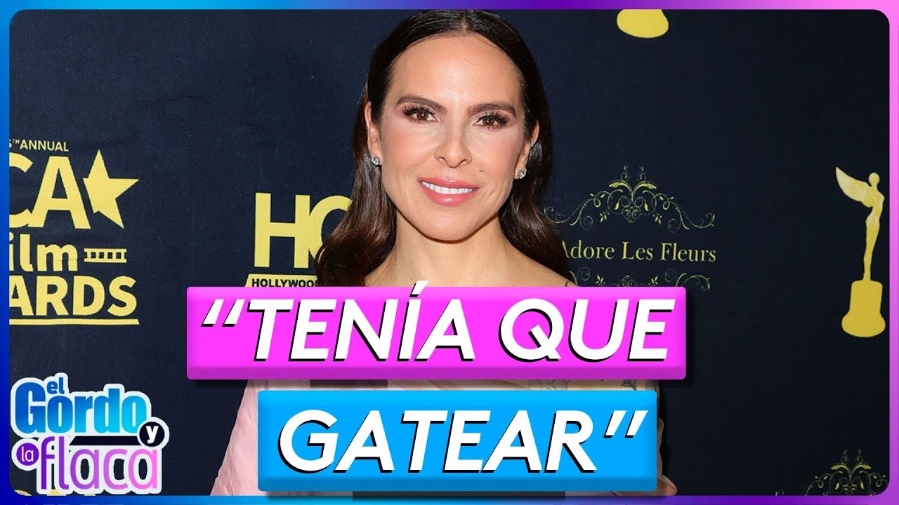 Kate del Castillo y su lucha contra enfermedad por la que dejó de trabajar | El Gordo Y La Flaca