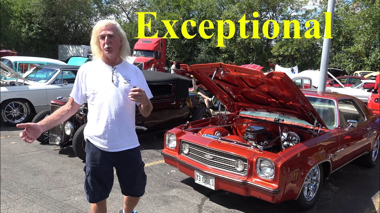 1973 Chevy Laguna - A great Looking Rare Chevy -Strats Car Show - Nice to SEE Something Different