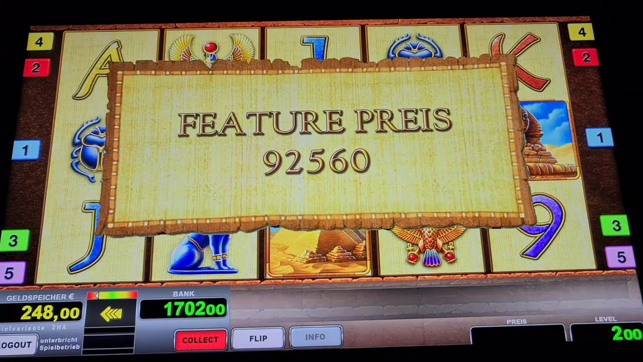 Pharaos Gold🔥 Vollauszahlung auf 2€ Freispiele🔥 Novoline Spielothek Geht ab Best of🔥