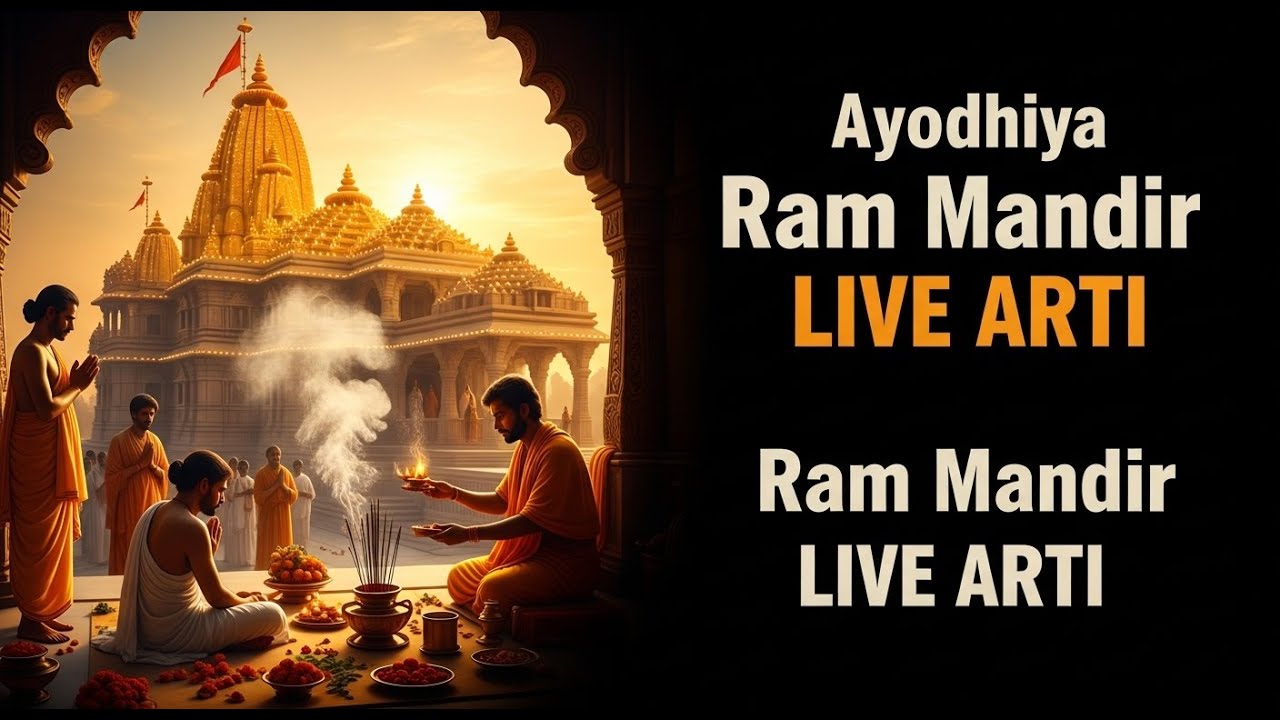 🔴 Live Aarti & Darshan: Shri Ram Mandir Ayodhya | Ram Lalla Live | Aarti from Ayodhya Temple