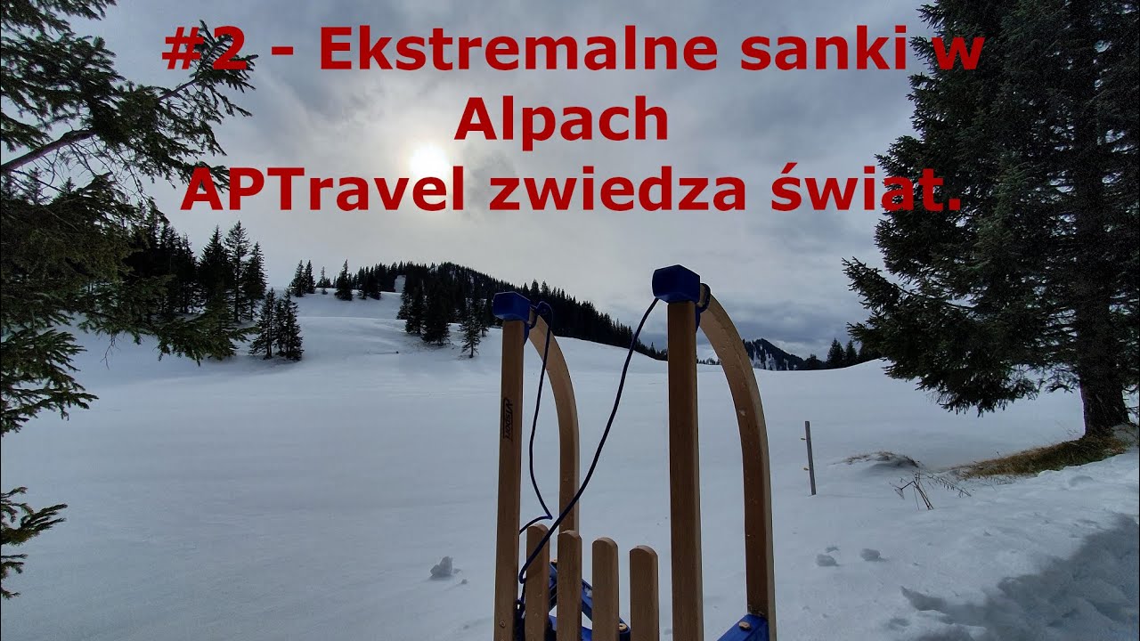 Ekstremalne sanki w Alpach z Prienner Hutte - APTravel zwiedza świat.