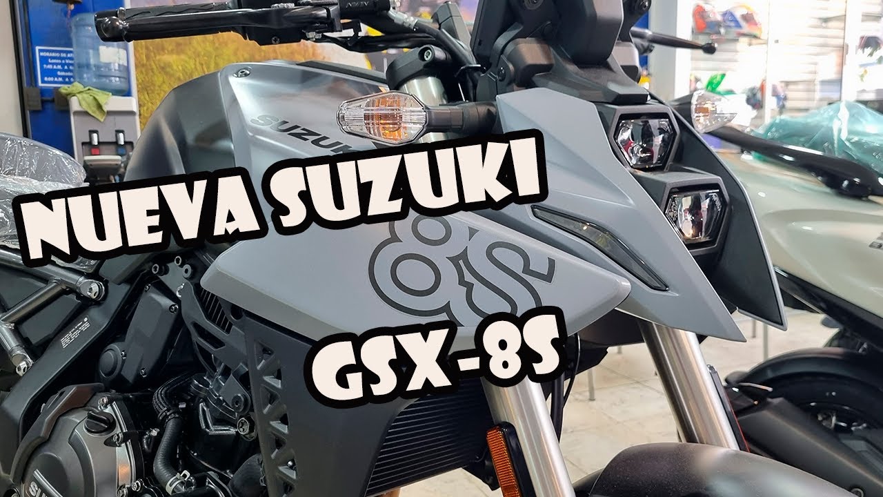Nueva Suzuki GSX-8 Llego a Destronar la MT07 😱 Precio/Detalles