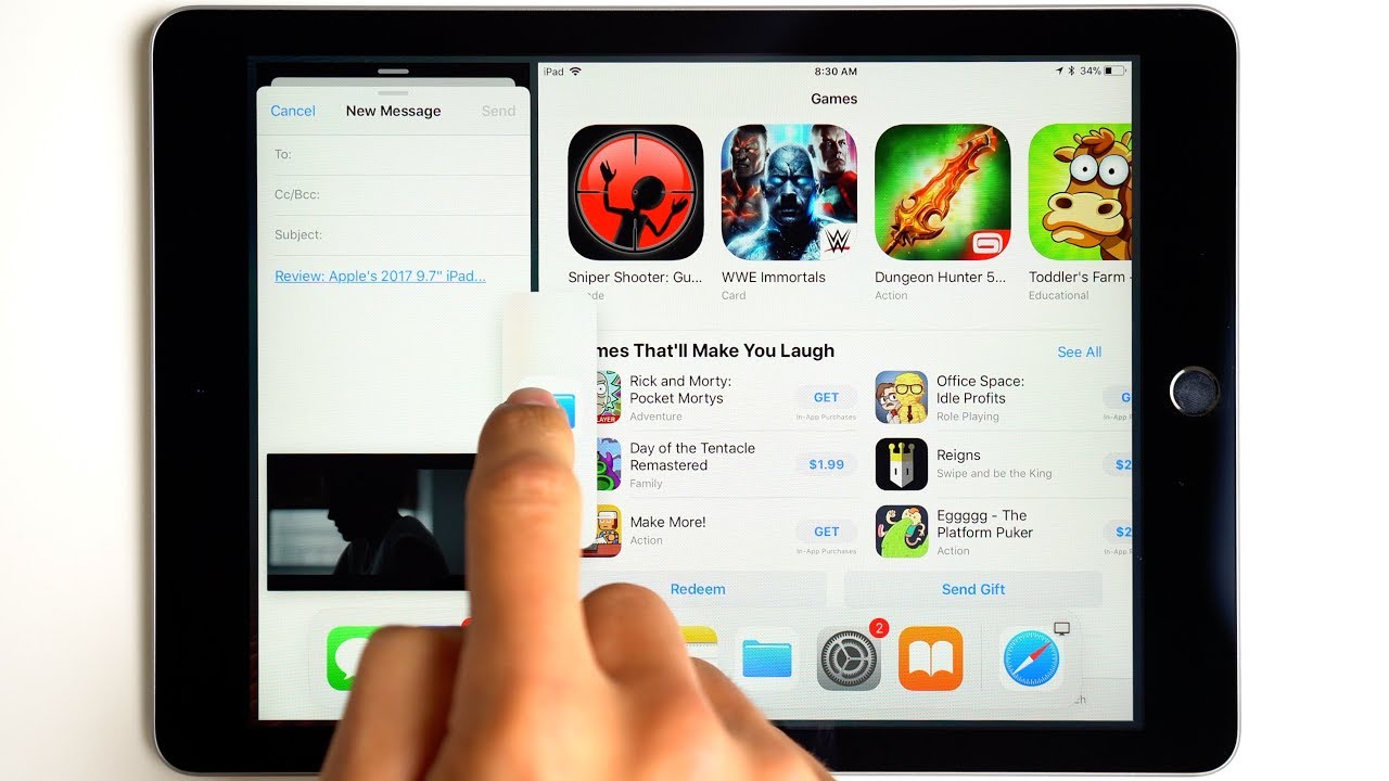 Inside iOS 11: How to use Split-View on an iPad!