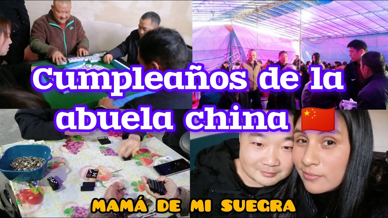 Cumpleaños🎂 de la abuelita china 🇨🇳(mamá de mi suegra)/juegos chinos.