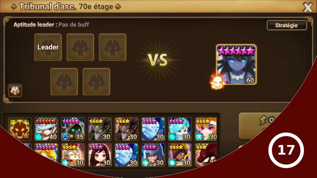 TOA Hard passer étage 70 avec Veromos (Summoners War L&D Only#17)