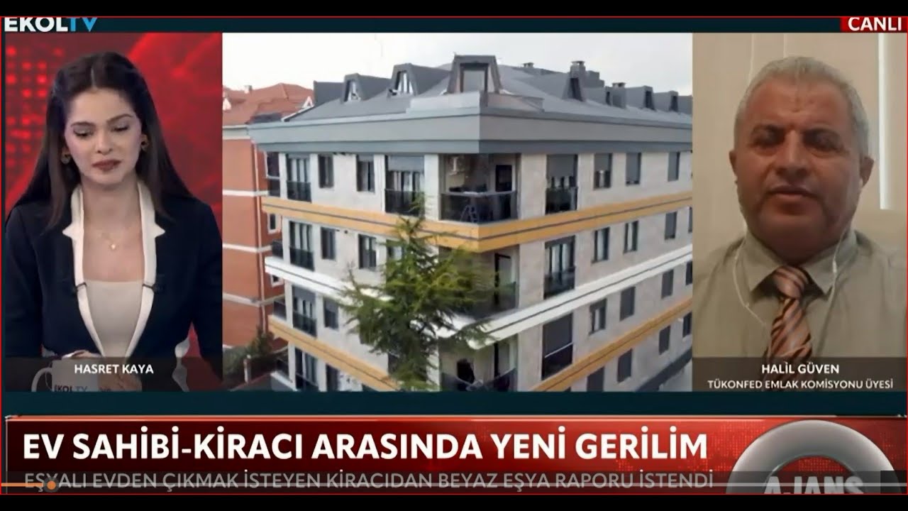 Halil G&uuml;ven / Ekol TV / 16 Eyl&uuml;l 2025 / Ev sahibi kiracı arasındaki yeni gerilim