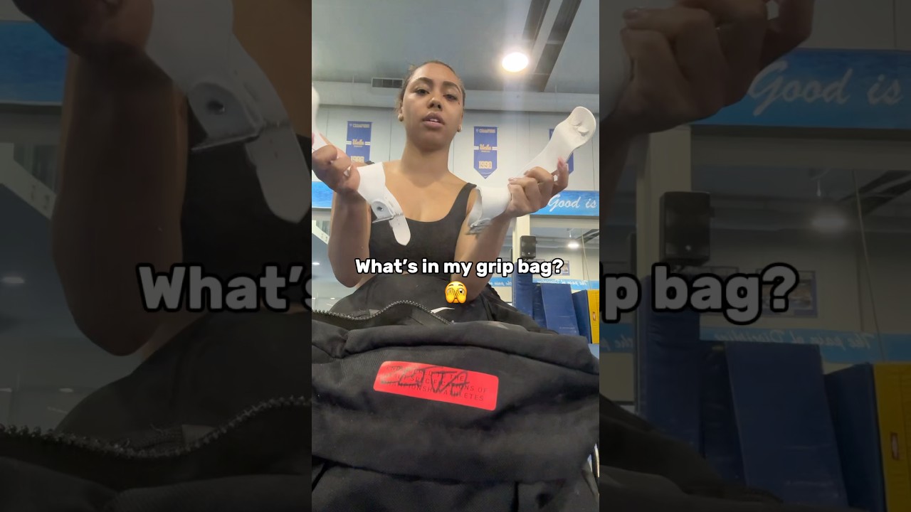 What&rsquo;s in my grip bag❓#olympics #gymnastics #ucla #bars #grips #training #howto #workout
