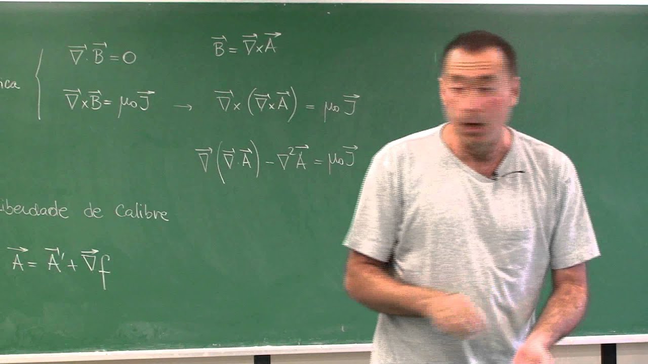 Aula 5.25 - Potenciais no eletromagnetismo: o potencial vetor e a liberdade de calibre