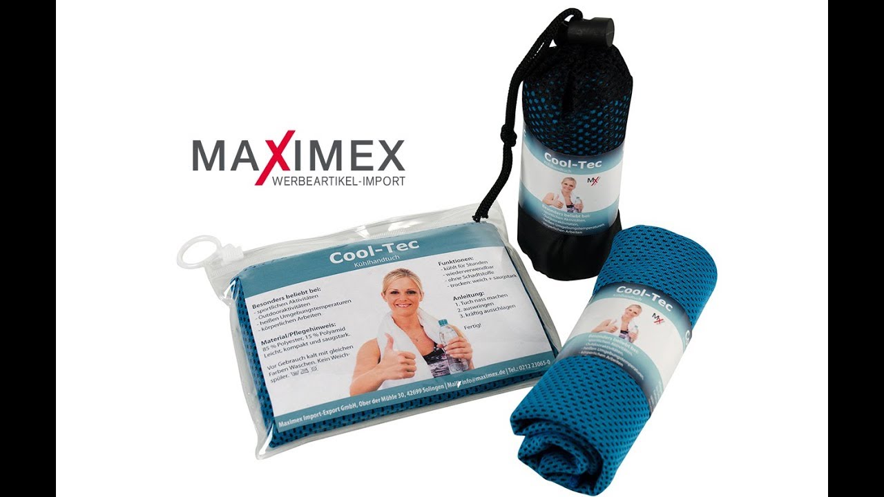 K&uuml;hlhandtuch Cool-Tec Maximex Solingen