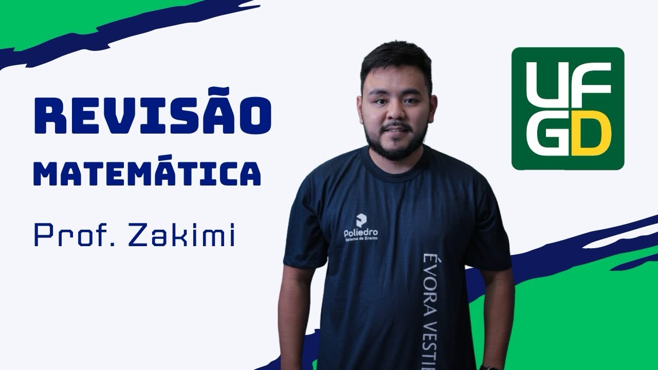 REVISÃO UFGD 2024/25 - MATEMÁTICA