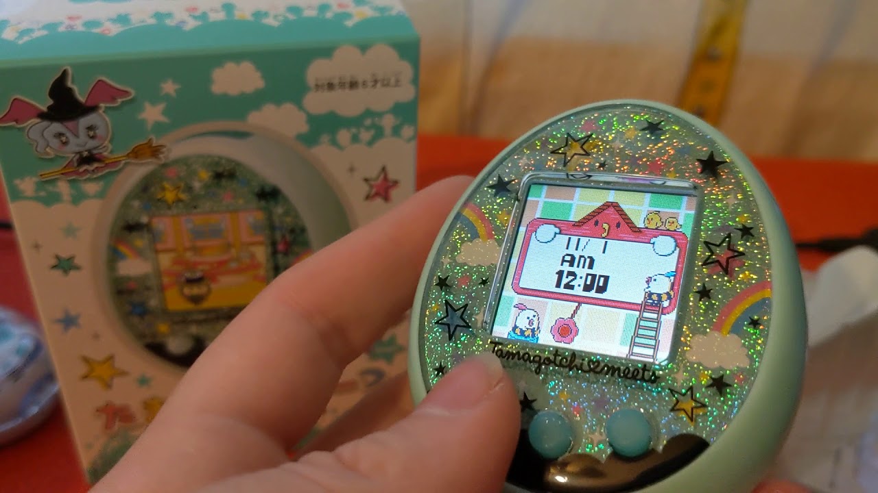 Tamagotchi meets magical version unboxing