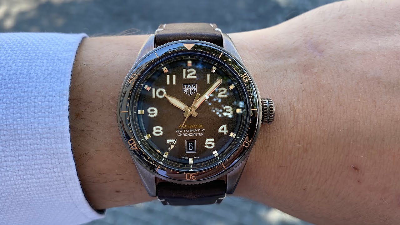 TAG Heuer Autavia 42 calibre 5 bronze