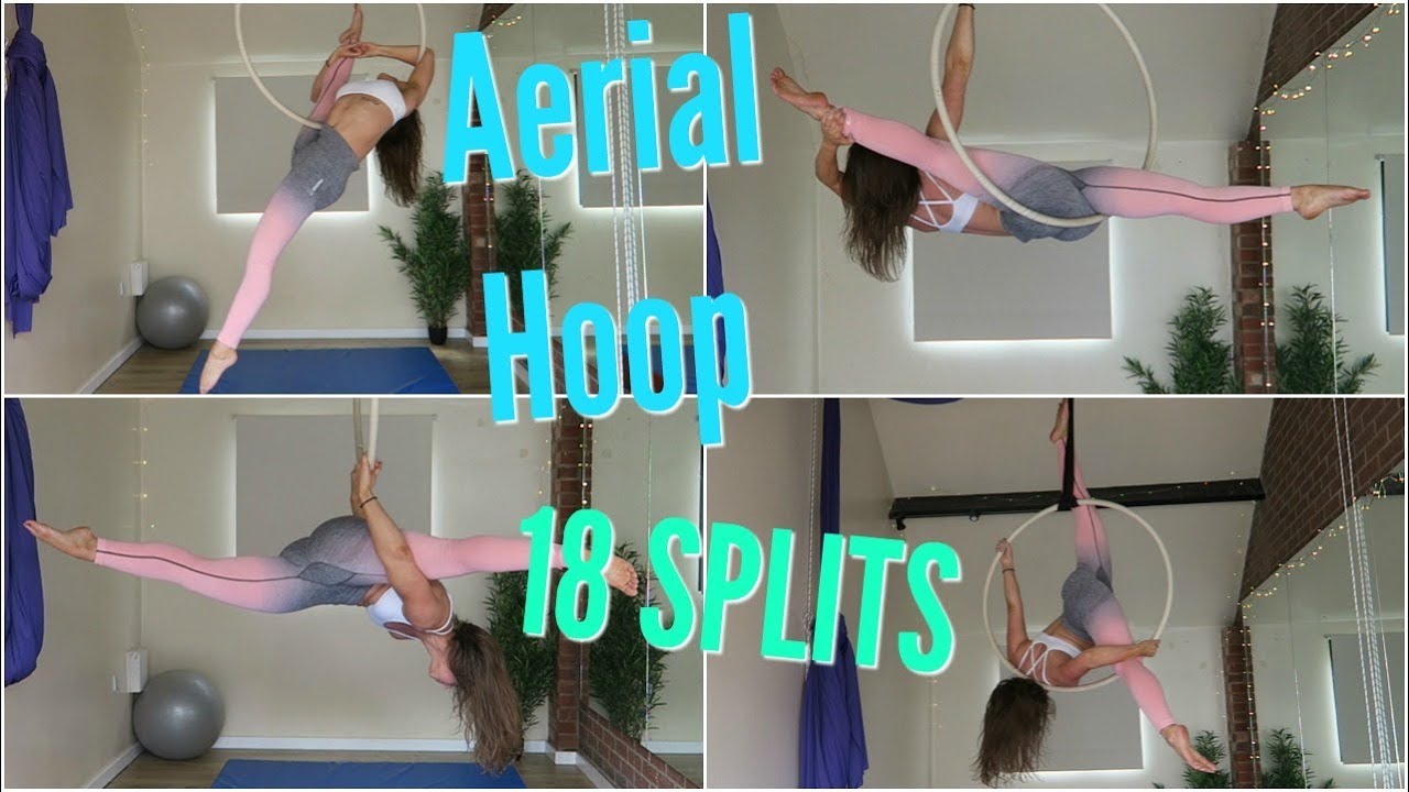 18 Aerial Hoop SPLIT moves | UNIQUE AERIALISTS