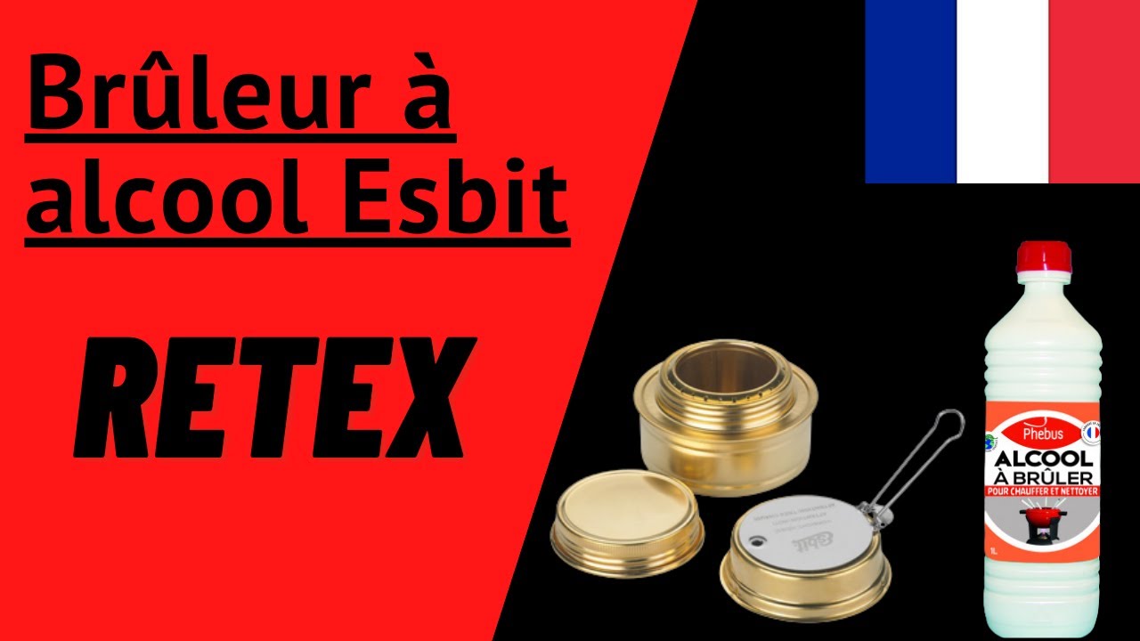 Réchaud à alcool Esbit . ( retex FR )