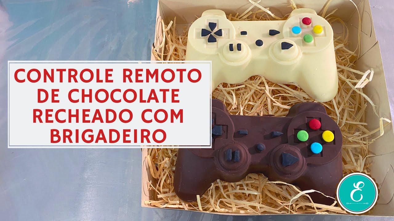 RECEITA DE PÁSCOA: CONTROLE REMOTO DE CHOCOLATE RECHEADO