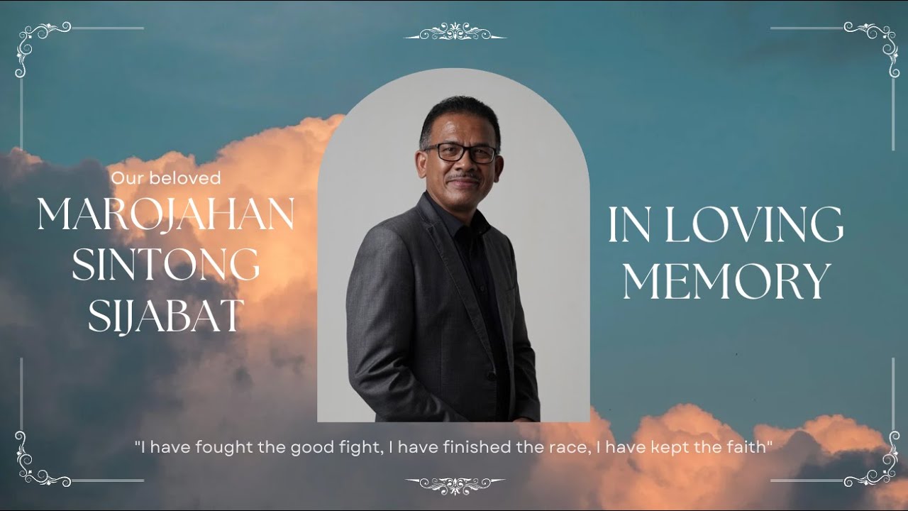 Ibadah Penghiburan 2 Pdt. Marojahan Sintong Sijabat | Sabtu, 1 November 2025
