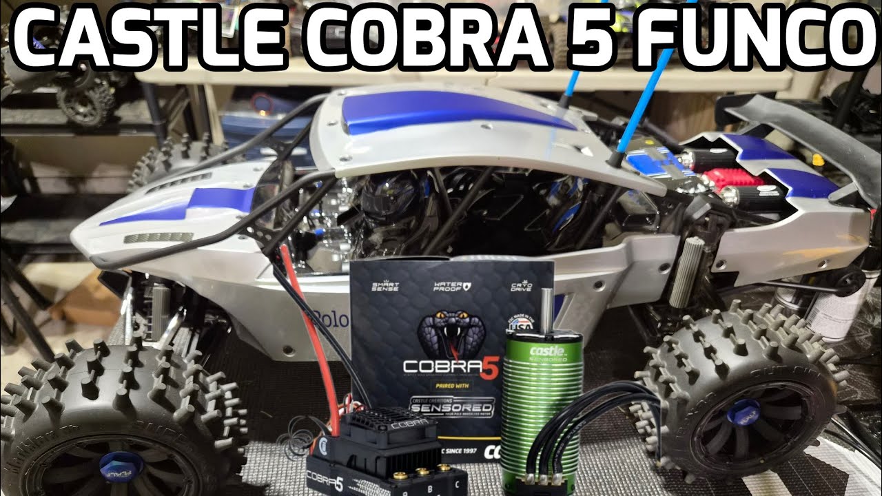 Песчаная машина Traxxas Funco получает комплект из замка COBRA 5