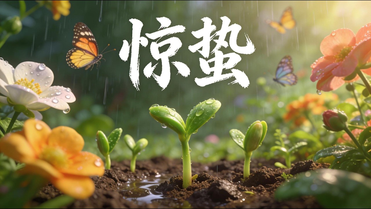 驚蟄·一鳴驚人 | 春雷一響萬物蘇醒，2026願你閃閃發光！（暖心祝福歌）