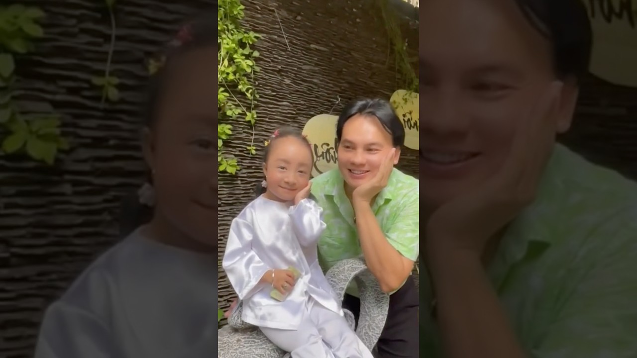 Hai cha con Kim Tiểu Long - Kim Tiểu Ly cưng chưa n&egrave; mọi người #kimtieulong #kimtieuly #kimtieuhoang