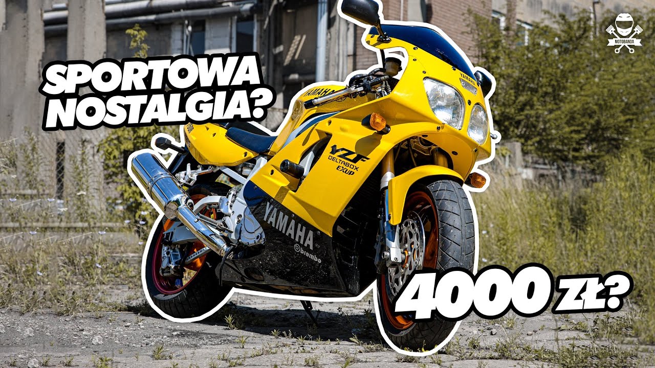Yamaha YZF 750R - klasyczny superbike z lat '90!
