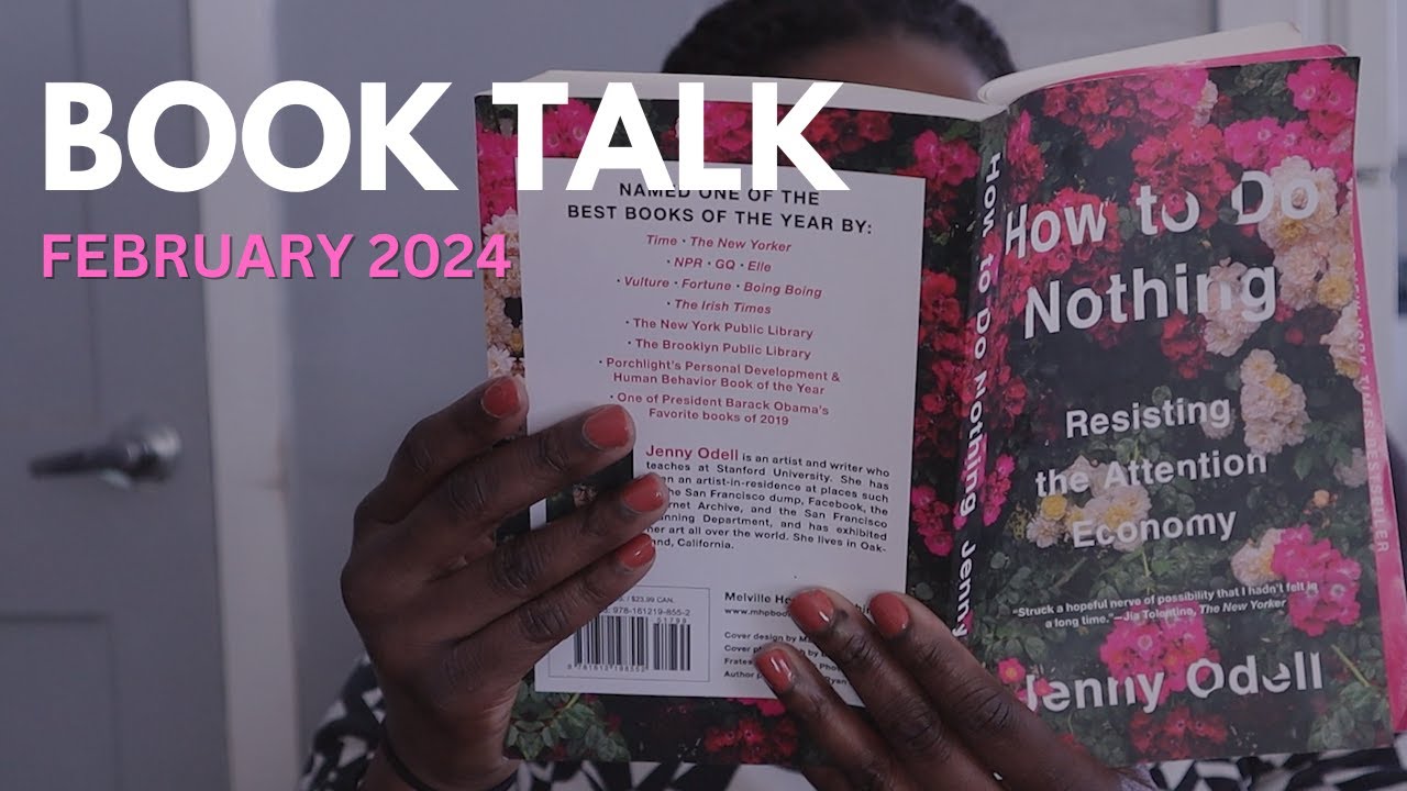 Book Talk| How to Do Nothing by Jenny Odell // Tanaya Eyvette