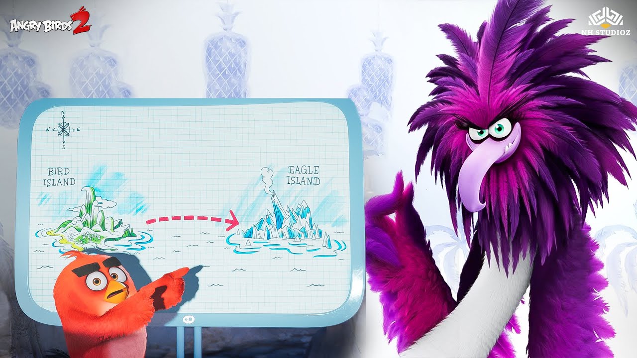 ईगल आइलैंड पर रेड का महायुद्ध प्लान! | The Angry Birds vs Eagle Islands | Action Scene