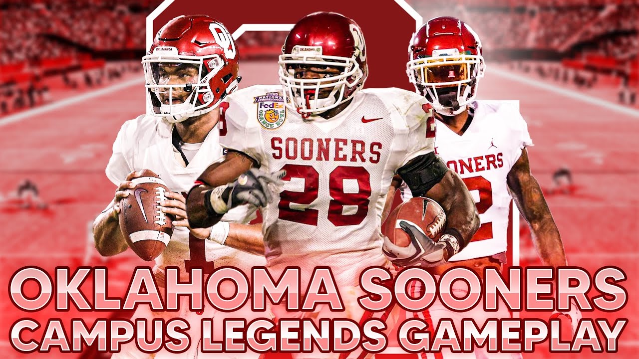 OKLAHOMA SOONERS CAMPUS LEGENDS GAMEPLAY IN MADDEN 22! PLAY AS COLLEGE TEAMS IN MADDEN 22 NEXT GEN!