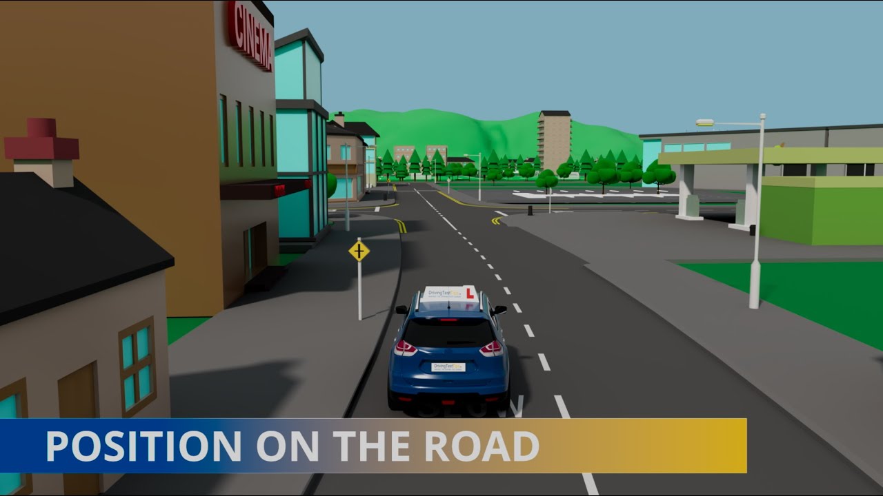 Driving Test Tips Lane Position