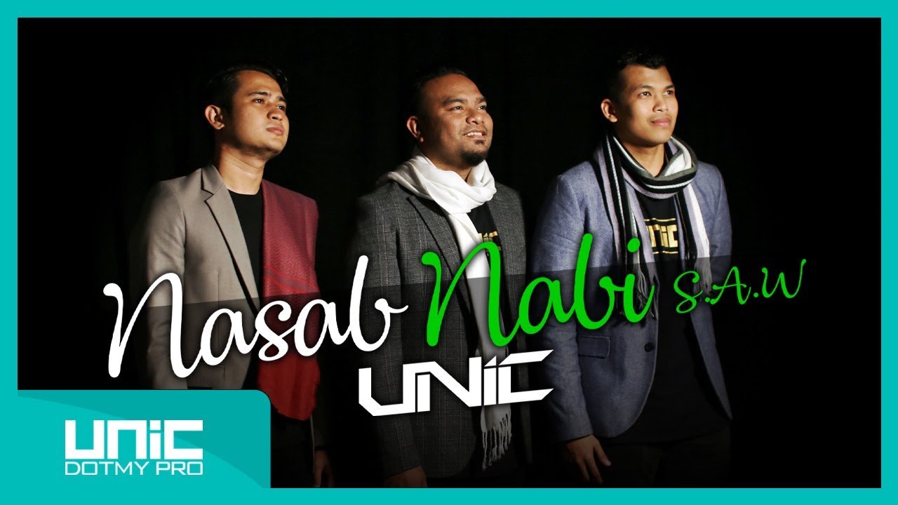 UNIC - NASAB NABI S.A.W (OFFICIAL LYRIC VIDEO) ᴴᴰ
