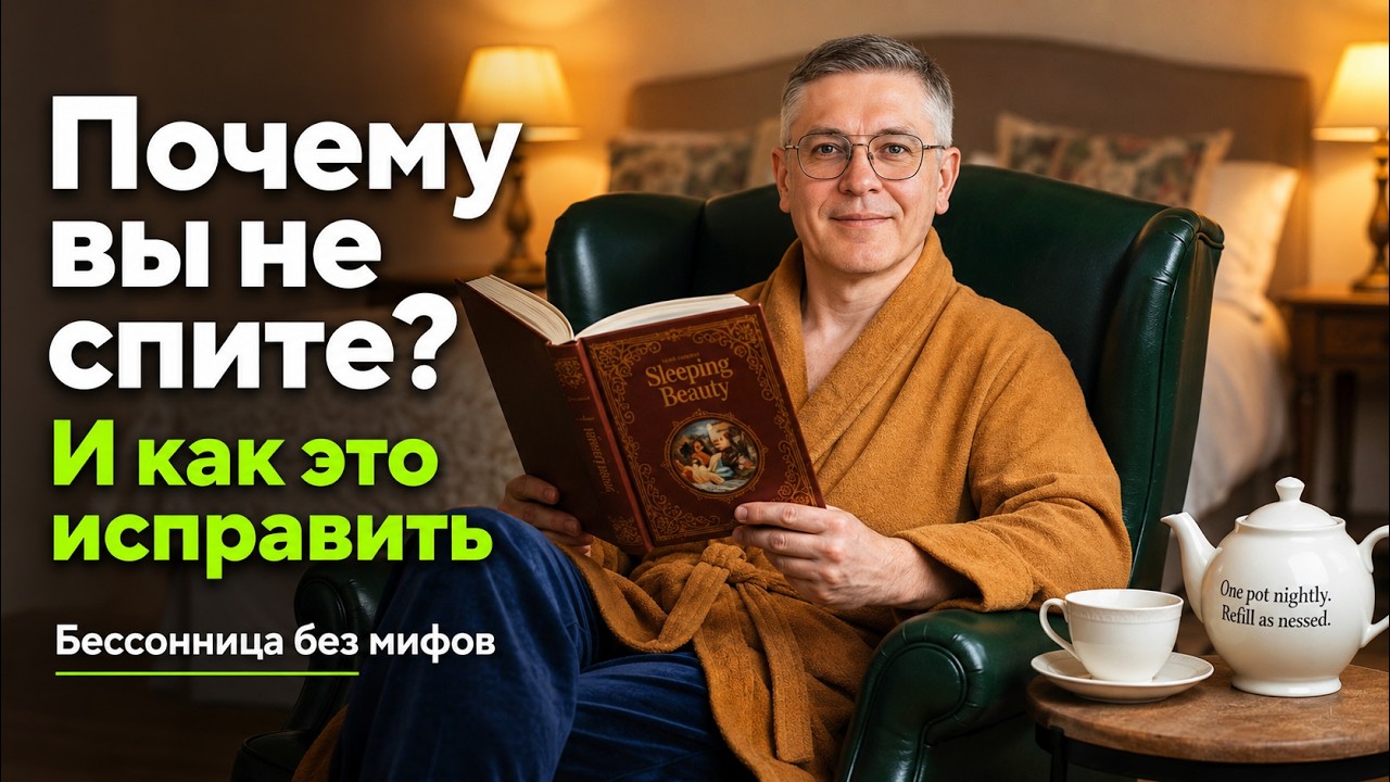 Бессонница: мифы, причины и что реально помогает уснуть