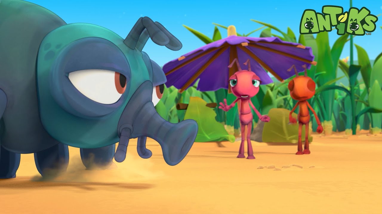 Les D&eacute;tendus de la Plage + encore | Antiks | Moonbug Kids - Language Learning For Kids