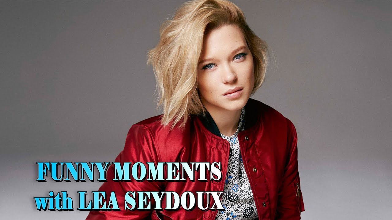 FUNNY MOMENTS with LEA SEYDOUX | СМЕШНЫЕ МОМЕНТЫ с ЛЕА СЕЙДУ #leaseydoux #леасейду