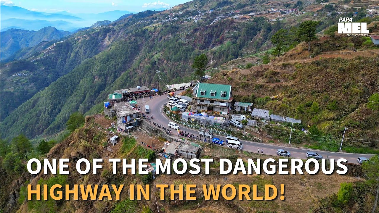 ONE OF THE MOST DANGEROUS ROAD IN THE WHOLE WORLD | HALSEMA HIGHWAY