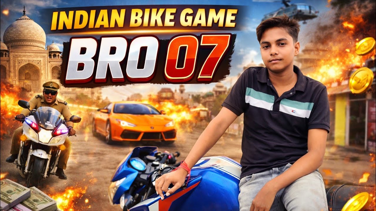 Indian Bikes Driving Game New Gameplay 🔥 | Subscribe BRO 07
