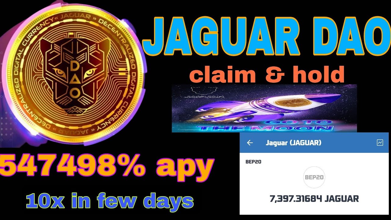 ✅JAGUAR DAO ✅| 225X PROFIT | HIGH APY PROJECT | 10X IN FEW DAYS | TECHVIEWZ