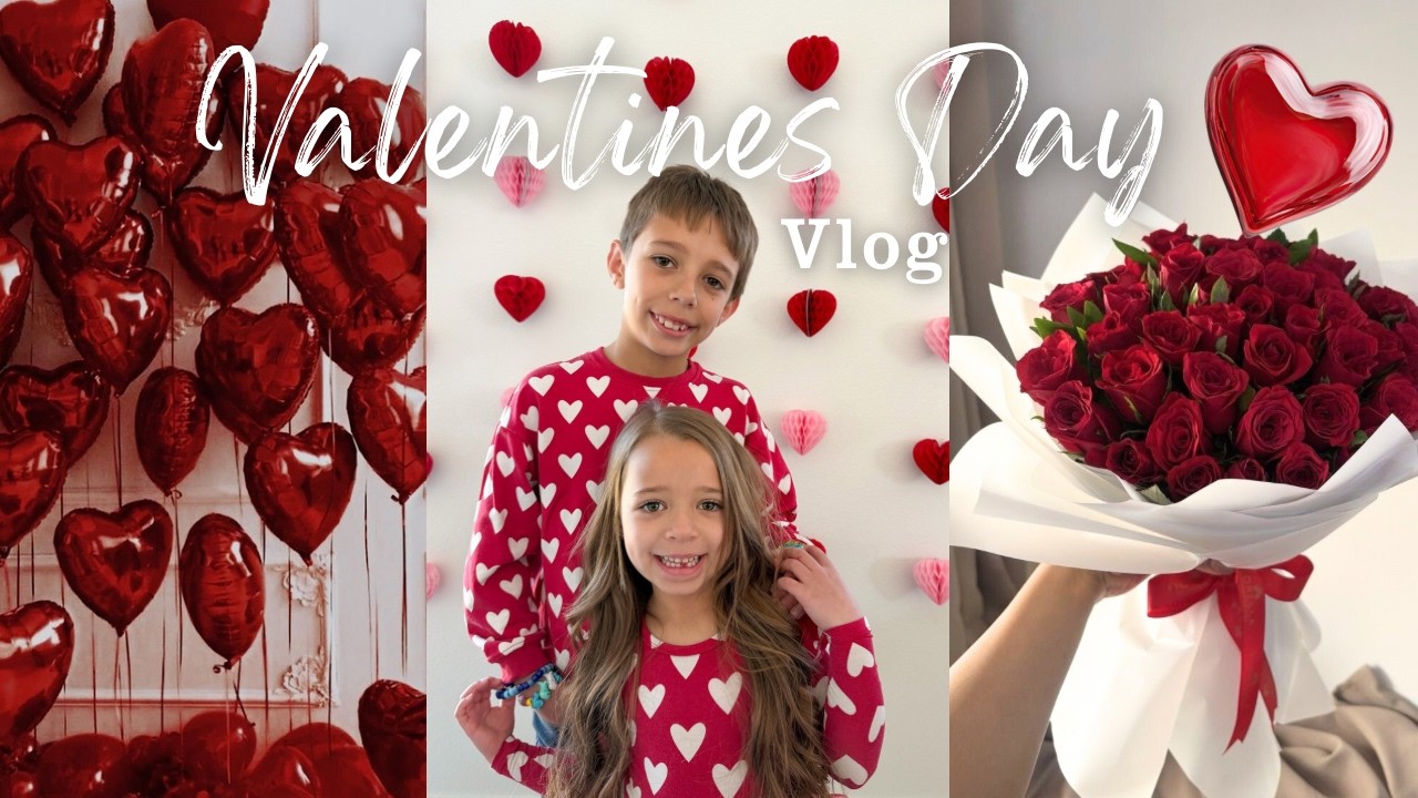 VALENTINES DAY VLOG | v-day cooking, family time & dinner