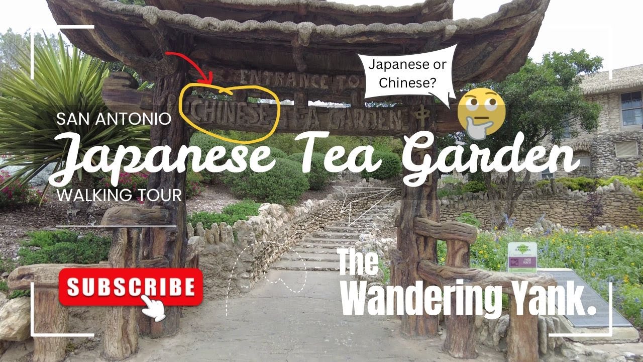 San Antonio's Best Kept Secret: The Magical Japanese Tea Gardens! (4K UHD Tour You'll Love!) - ありがとう