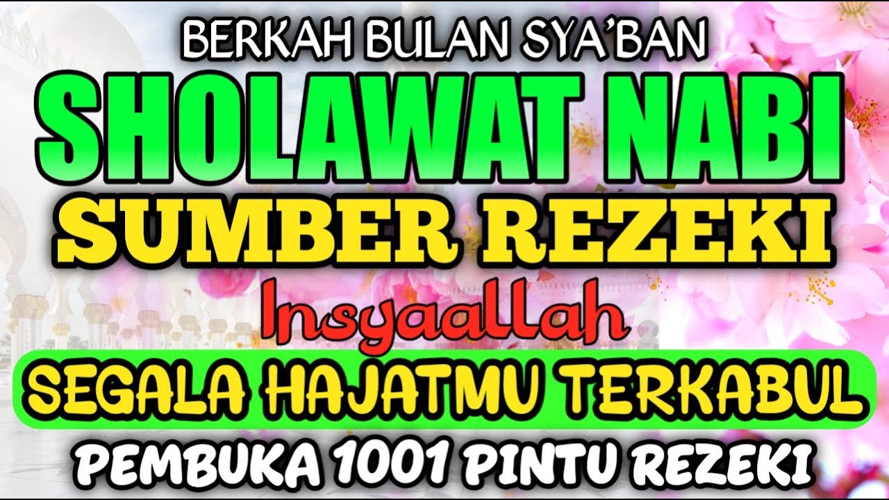 PUTAR Sholawat Jibril Termerdu‼️ Putar Saat Pagi & Malam | Hati Tenang, Rezeki Lancar🤲
