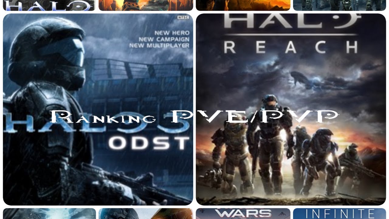 Ranking Halo Games Based On PVE/PVP
