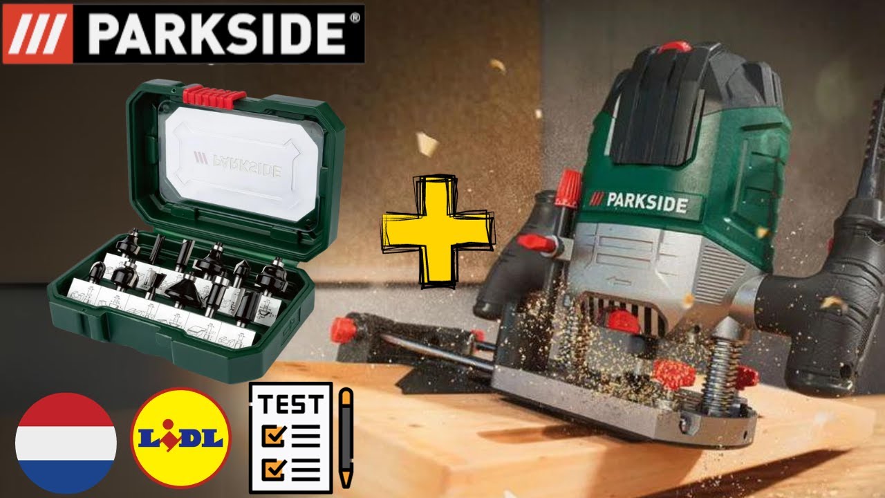 BOVENFREES Parkside POF 1200 D3 + PFB 12 A1  DUTCH NEDERLANDS LIDL
